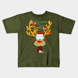 Reindeer decoration Kids T-Shirt